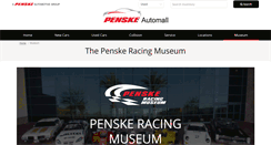 Desktop Screenshot of penskeracingmuseum.com