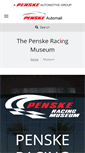 Mobile Screenshot of penskeracingmuseum.com